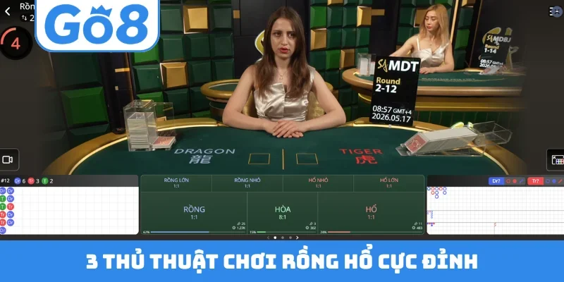 3 thủ thuật chơi rồng hổ cực đỉnh
