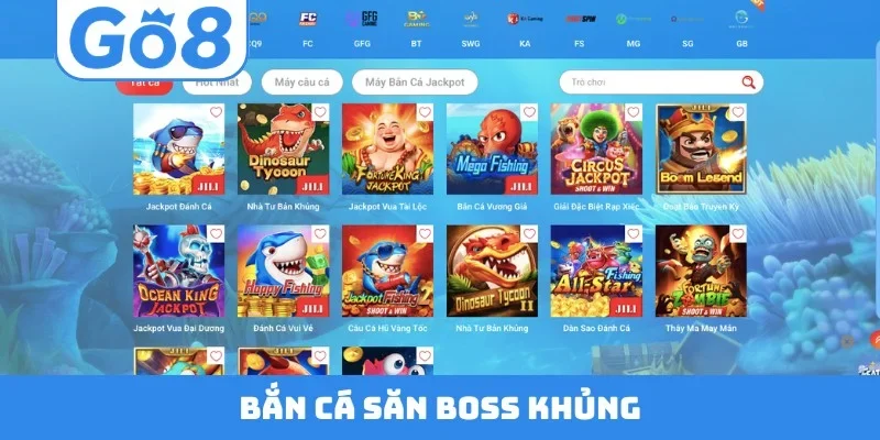 Bắn cá săn boss khủng