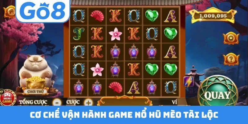 Cơ chế vận hành game nổ hũ Mèo Tài Lộc