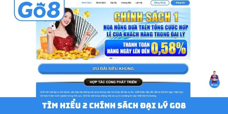 Tìm hiểu 2 chính sách đại lý GO8